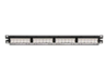 PANDUIT 24-PORT, CATEGORY 6, PATCH PANEL WITH 24 RJ45, 8-POSITION, 8-WIRE PORT
